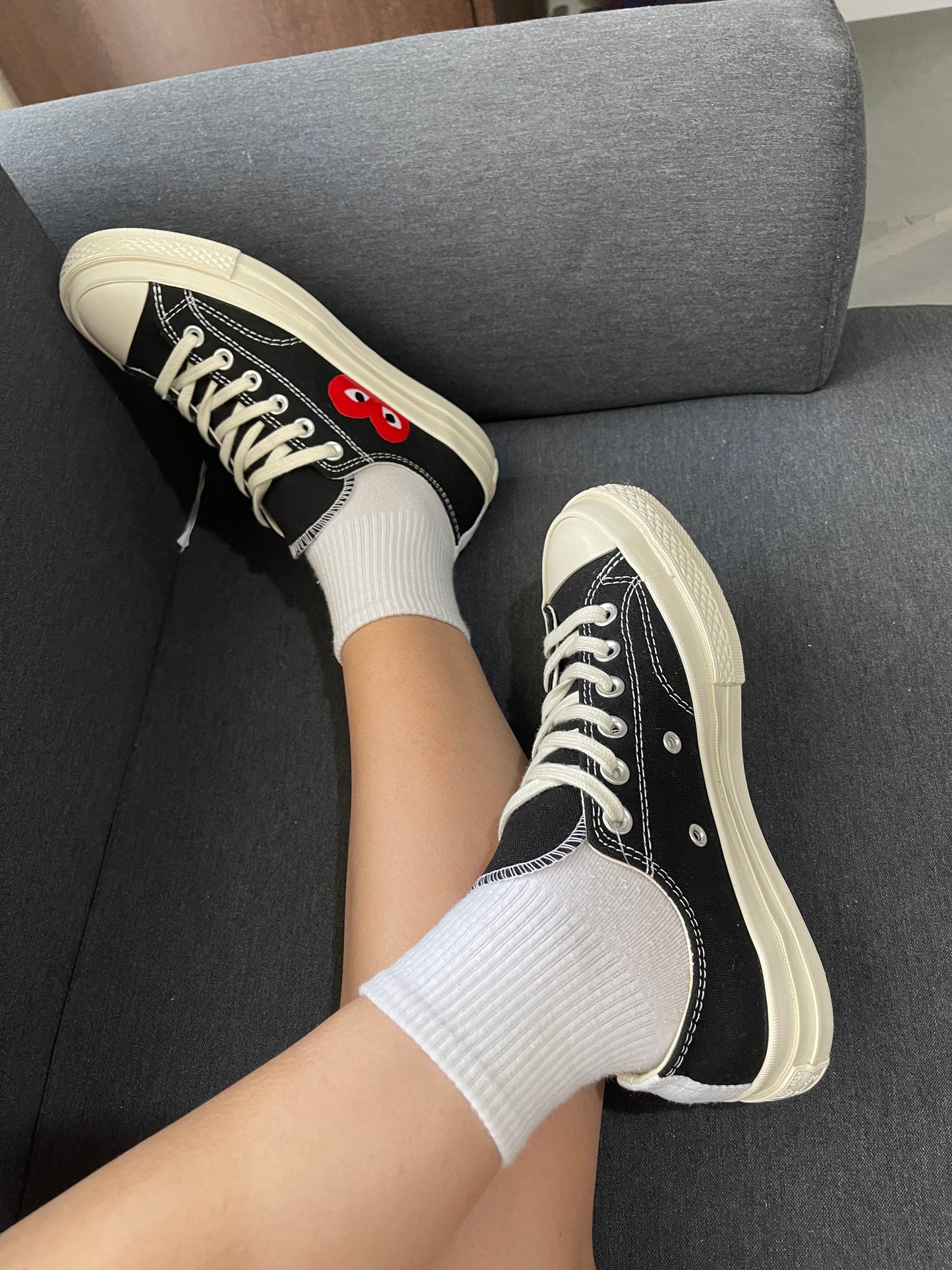 Comme des Garçons PLAY X Converse sneakers