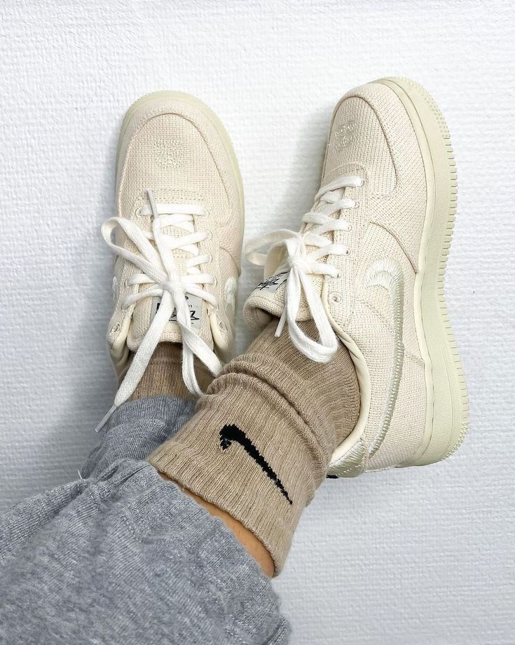 Nike x Stussy Air Force 1 Low Fossil