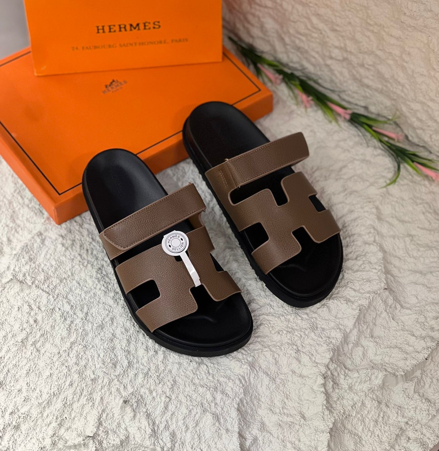 Hermes Slippers