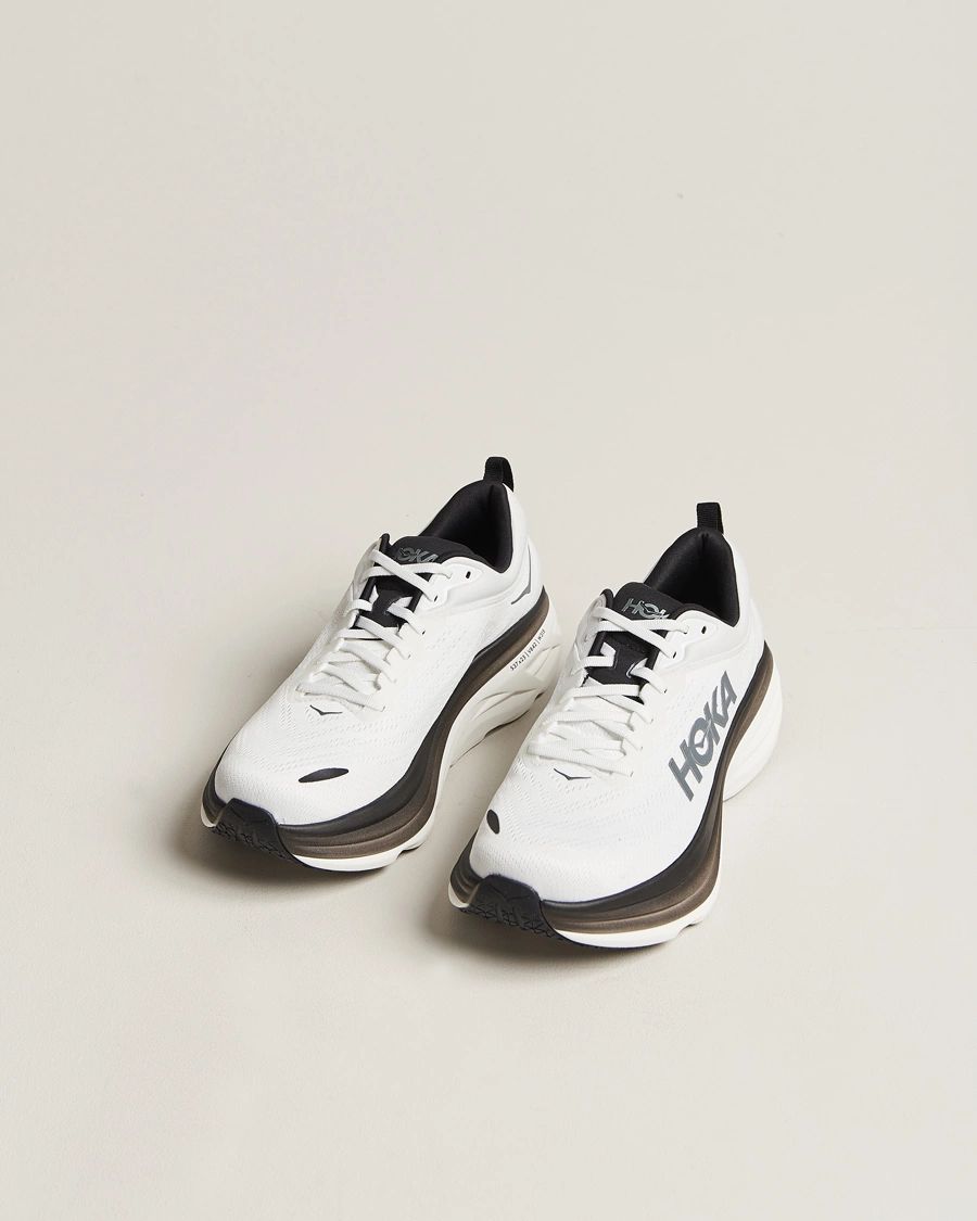 Hoka One One Bondi 8 White Black
