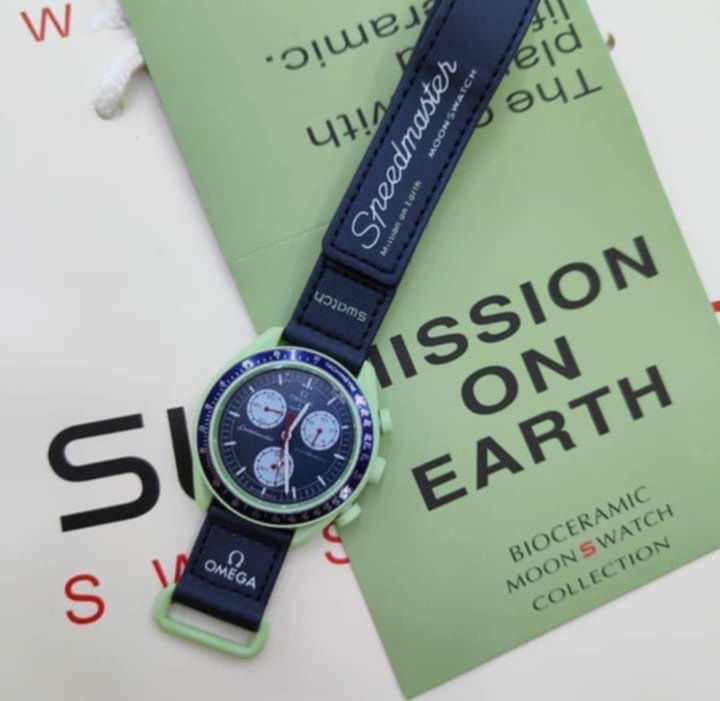 Swatch Omega Bioceramic Moonwatch