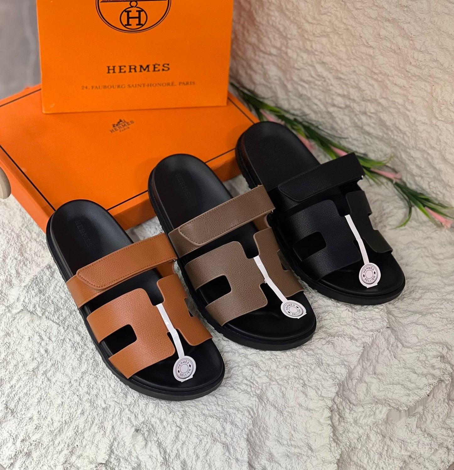 Hermes Slippers