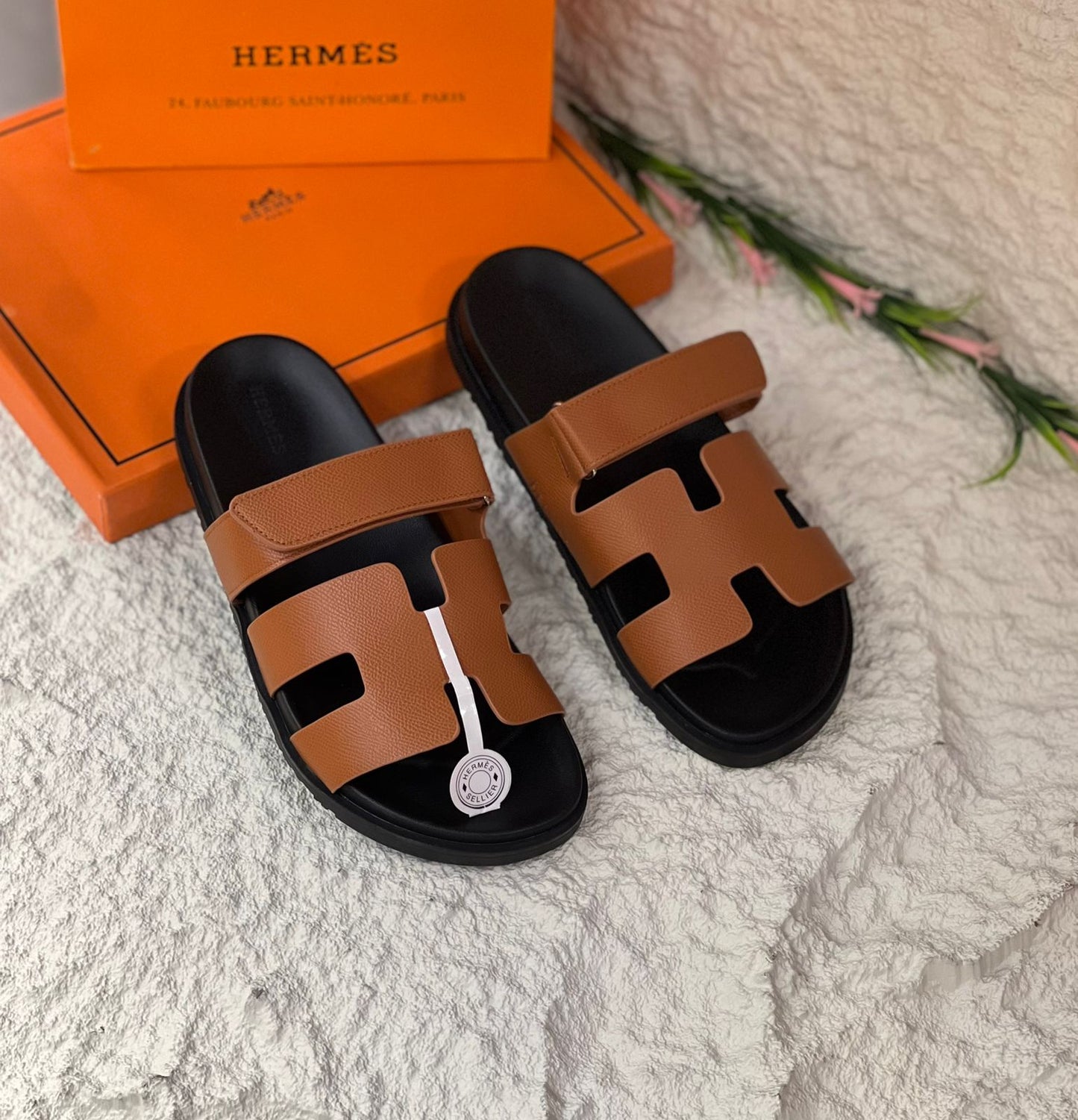 Hermes Slippers