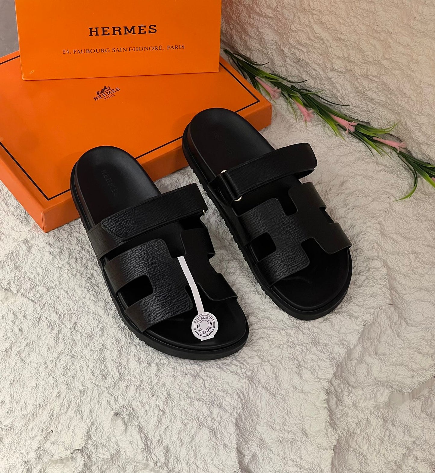 Hermes Slippers