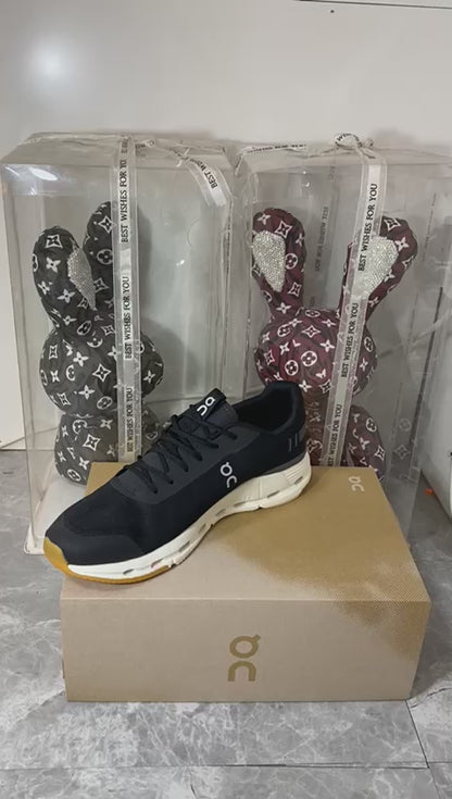 ON Mens Cloudnova Form 2 BlackWhite